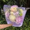 B11701 - Bouquet hortensias y follaje